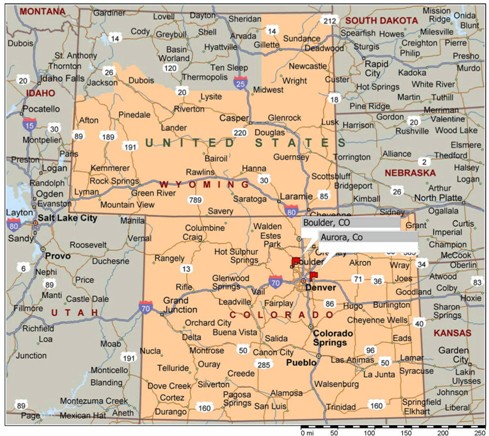 wyoming and colorado